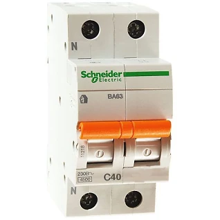 Автомат SCHNEIDER 40А 2-х полюсный