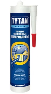 Герметик EURO-LINE Акрил белый Tytan 290мл
