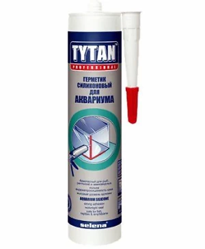 Силикон для аквариумов бесцветный 310мл Tytan