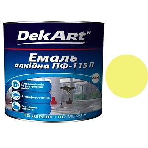 Эмаль ПФ-115 DekArt Бежевая  2,8 кг