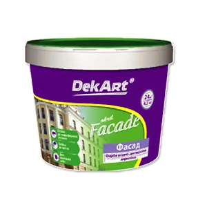 Краска водно-дисперсионная фасадная DekART Facade  5 л 6.3 кг