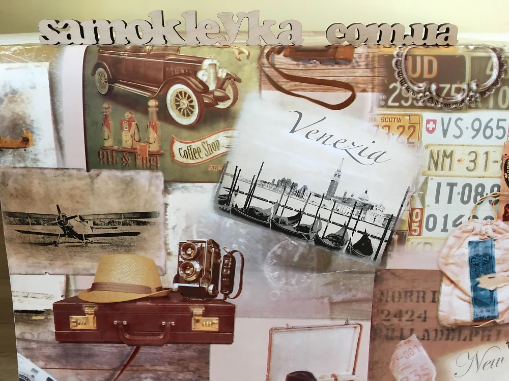 Самоклеющаяся пленка D-C-Fix 45см х 1м Df 200-3226  (Путeшествие)