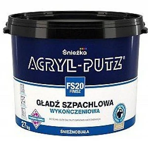 Шпатлевка готовая акриловая финишная Sniezka Akryl-Putz Finish 27 кг