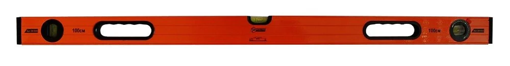 Уровень   100см алюминий 3 глазка Polax 38-004