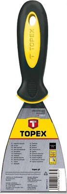 Шпатель   75мм нержавеющий Topex 18B607