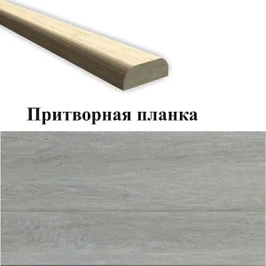 Притворная планка дуб сицилия Нано Флекс МДФ 30х12х2070 (стоевая) Новый стиль