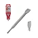 Зубило SDS-plus плоское 40*17*280мм  Intertool SD-0415