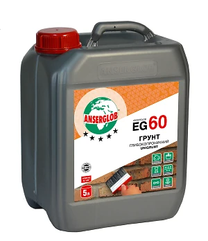 Грунтовка  Anserglob EG-60 5 л глубокого проникновения