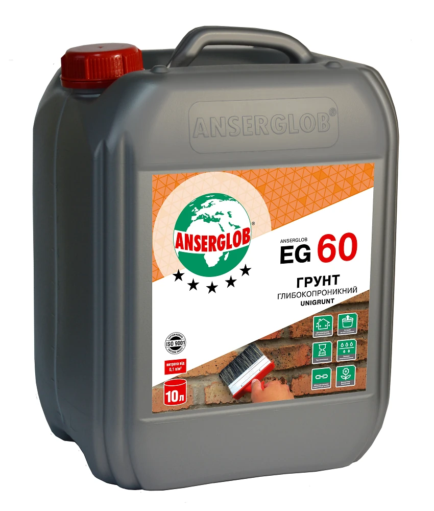 Грунтовка  Anserglob EG-60 10 л глубокого проникновения