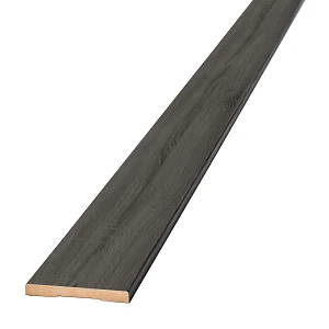 Наличник grey ПВХ DeLuxe 70*10 прямоугольный МДФ (к-т) Новый стиль