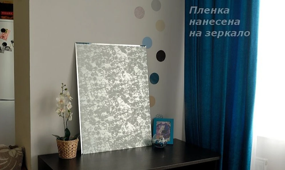 Статическая витражная пленка D-C-Fix 90см х 1м Df 216-5024 (Цветочное кружево)