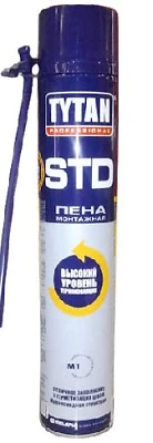 Пена 750 мл монтажная Tytan O2  STD  base