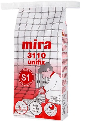 Клей до плитки Mira 3110 standardfix 25 кг