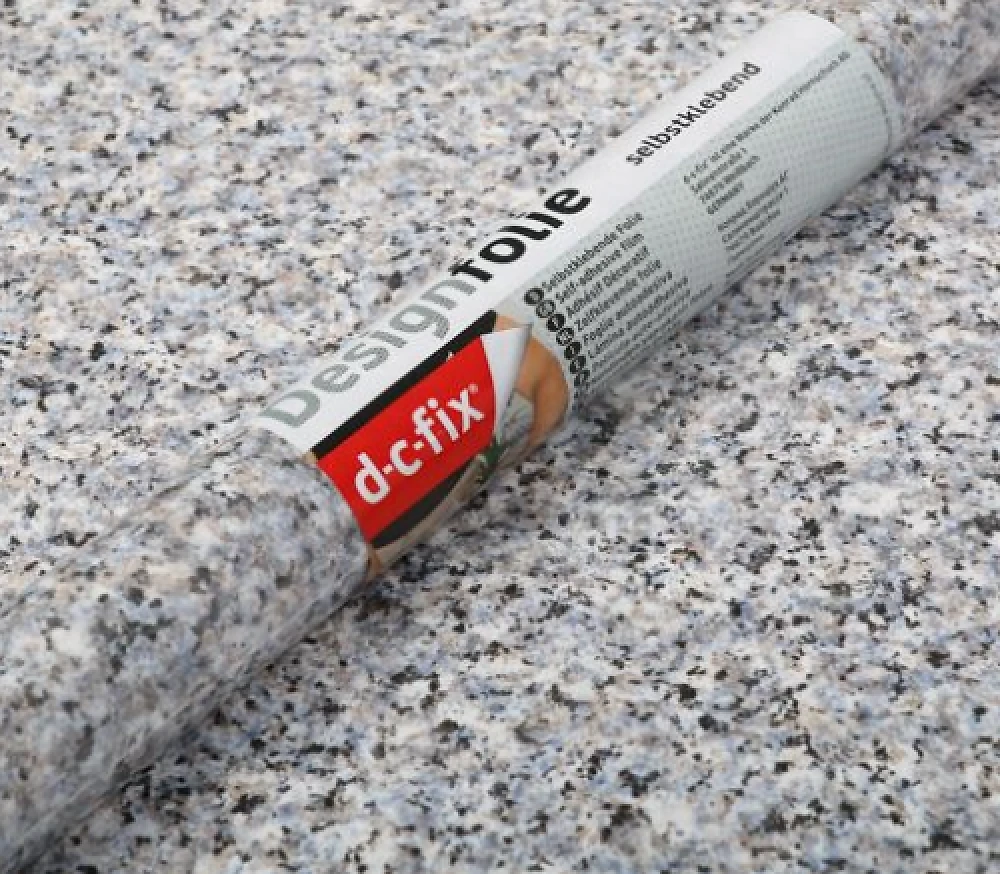 Самоклеющаяся пленка D-C-Fix 90см х 1м Df 200-5404 (Гранитная крошка серая)