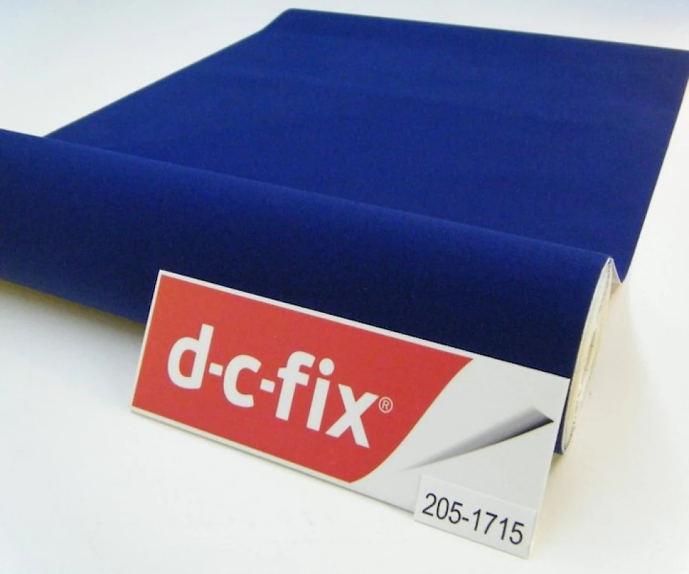 Самоклеющаяся пленка D-C-Fix 45см х 1м Df 205-1715 (Синий велюр)