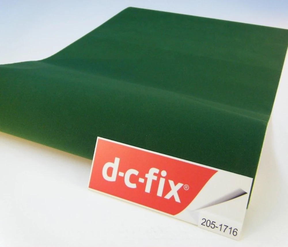 Самоклеющаяся пленка D-C-Fix 45см х 1м Df 205-1716 (Зеленый велюр)