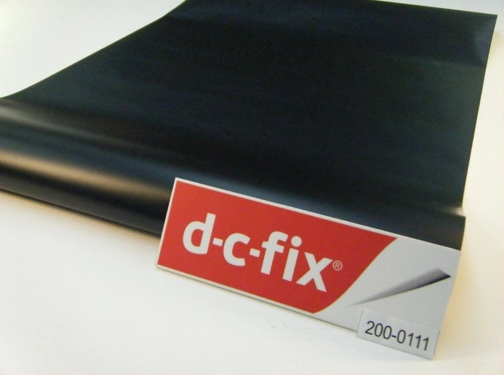 Самоклеющаяся пленка D-C-Fix 90см х 1м Df 200-5010 (Черная матовая)