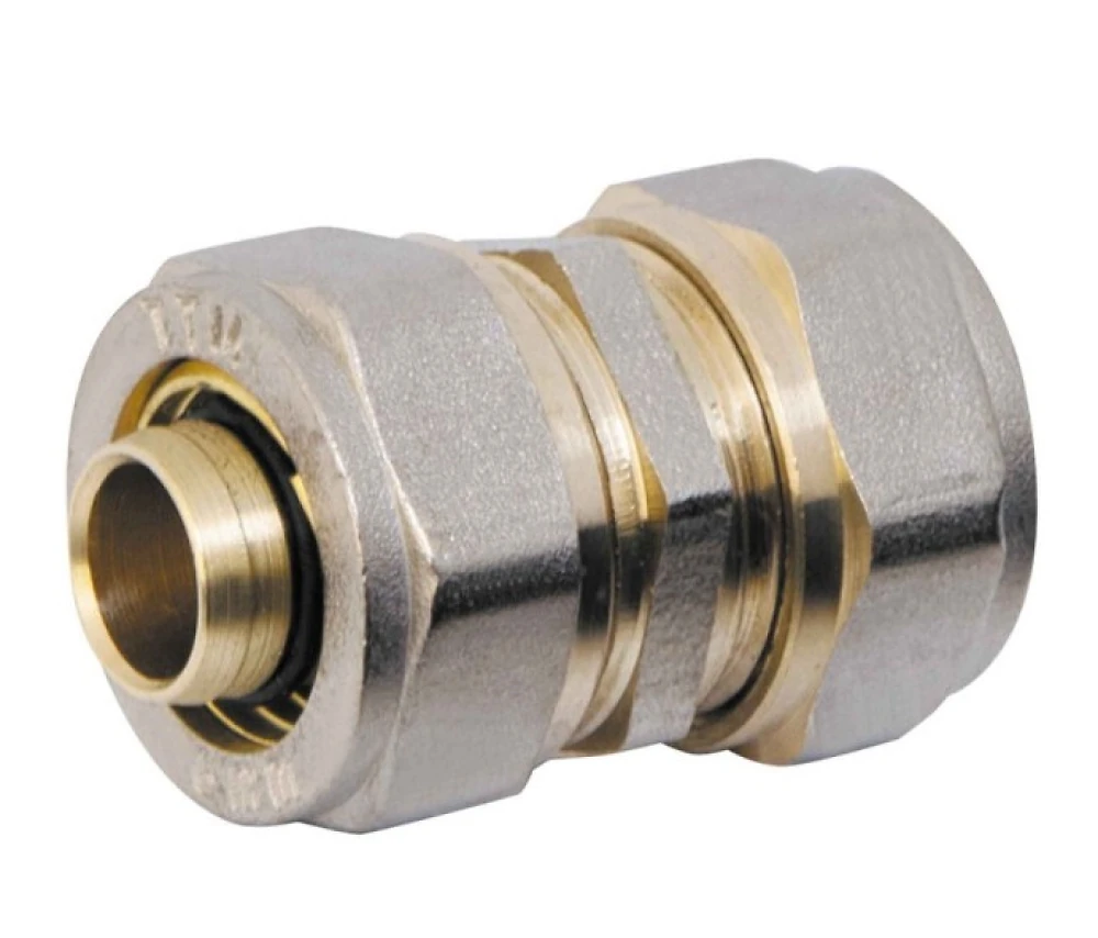 Муфта переходник NТМ латунь 20 * 20  Valve
