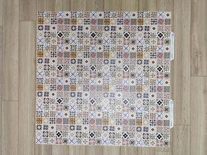 Пластиковая Панель Пластмаркет мозаика Асорти 960 * 485мм