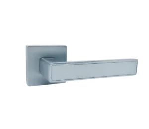 Ручка на розетке KEDR R62.348-AL- цвет SC (тертый алюминий)