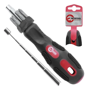 Отвертка телескопическая  7 в 1  Intertool VT-1007
