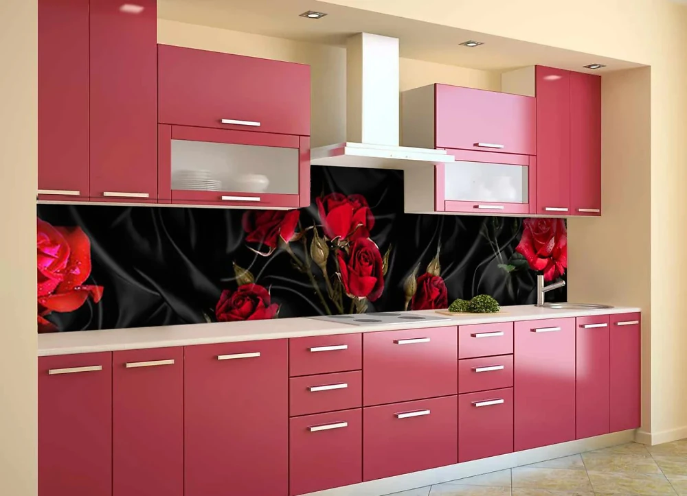 Скинали на кухню Zatarga  Роза Tassin 02 600х2500 мм