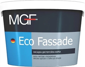 Фарба водно-дисперсійна фасадна MGF Eco Fassade 1 л 1,4 кг M690