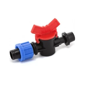Кран стартовый для капельной ленты с резинкой