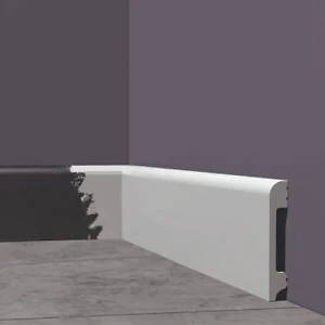 Плинтус под покраску дюрополимерный Solid UHD 05-80 13*80*2400 мм (1 М/ПОГ)