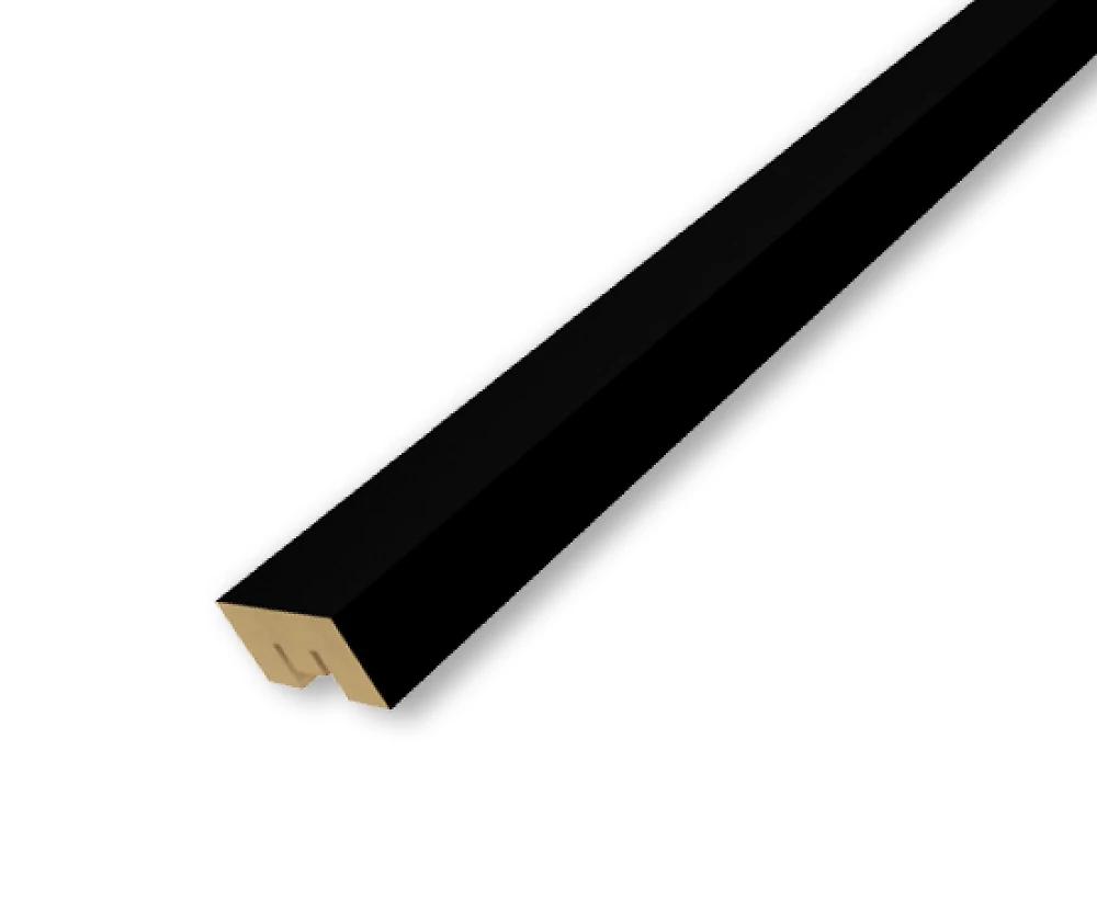 Интерьерная рейка МДФ Stella Бриона BLACK EDITION 16*40*2700