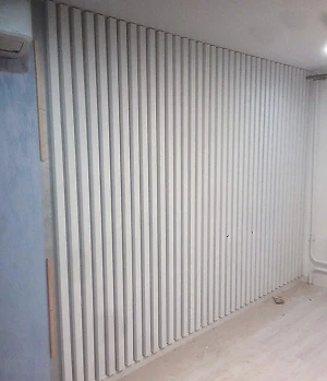Интерьерная рейка МДФ Stella Ривьера Дуб Санремо Белый 40*30*2700