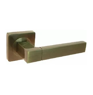 Ручка на розетке KEDR R06.081-AL цвет AL/AB (алюм/бронза)