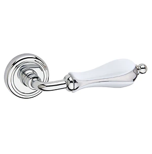 Ручка Fimet 198 Anastasia 198-266 F04 Хром/белый фарфор