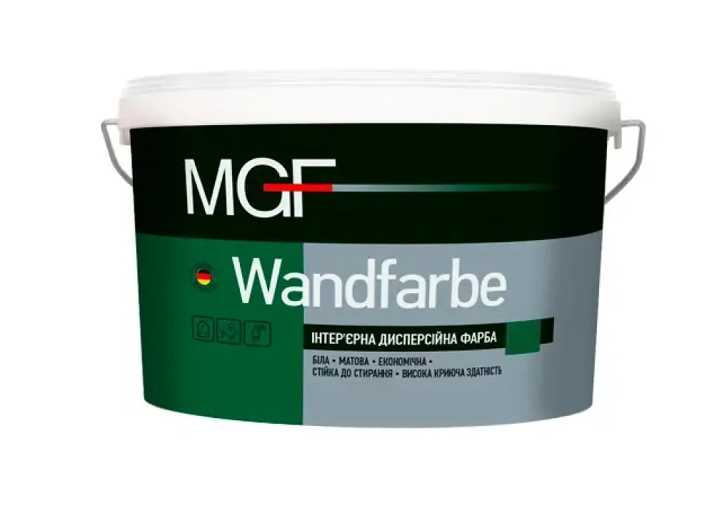 Фарба водно-дисперсійна MGF Wandfarbe M 1a 5л 7кг