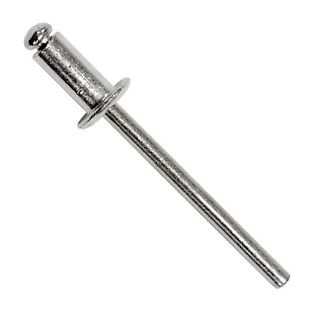 Заклепки 4,8*10,0мм алюминиевые Intertool RT-4810