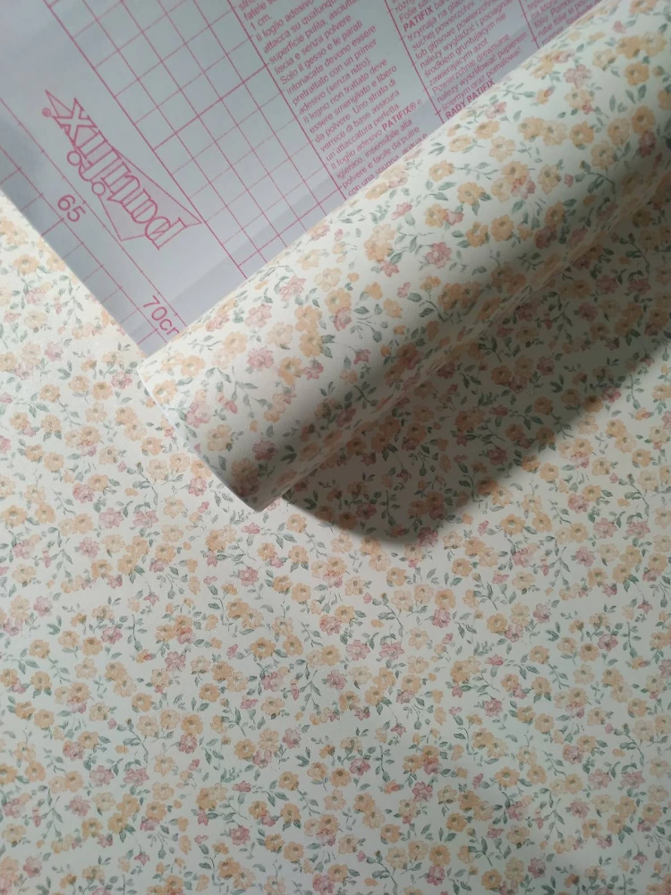 Самоклеющаяся пленка Patifix 45см х 1м 15-6840 (Мелкие желтые цветы)