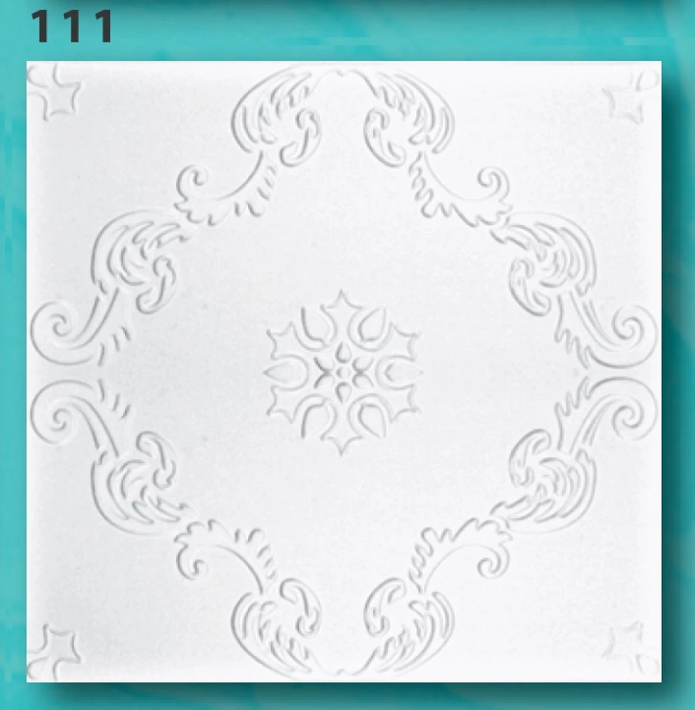 Плитка потолочная пенополистирольная  111 Romstar 1м2