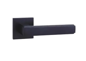 Ручка на розетке GENRICH R77.215 черный матовый