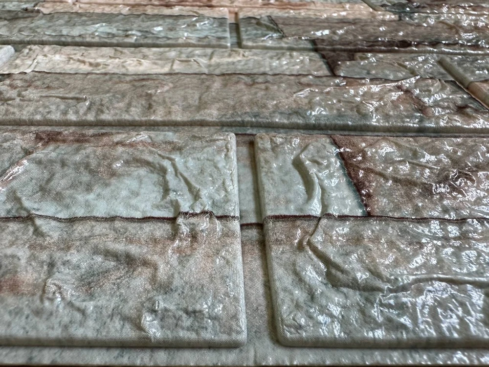 Самоклеющаяся  декоративная 3D панель 700x770x5 мм С16