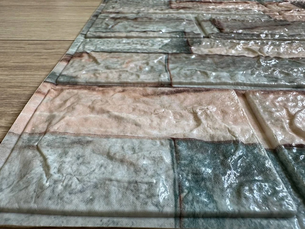 Самоклеющаяся  декоративная 3D панель 700x770x5 мм С16