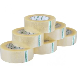 Скотч  200м (40х45) прозрачный Mustang