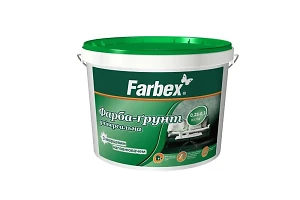 Краска-грунт с кварцевым наполнителем Farbex  7кг