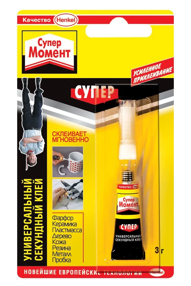 Клей Супер момент 3г