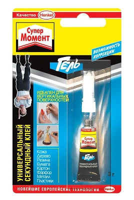 Клей Супер момент гель 3г