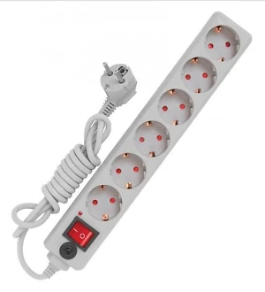 Сетевой фильтр  1,8м 6р