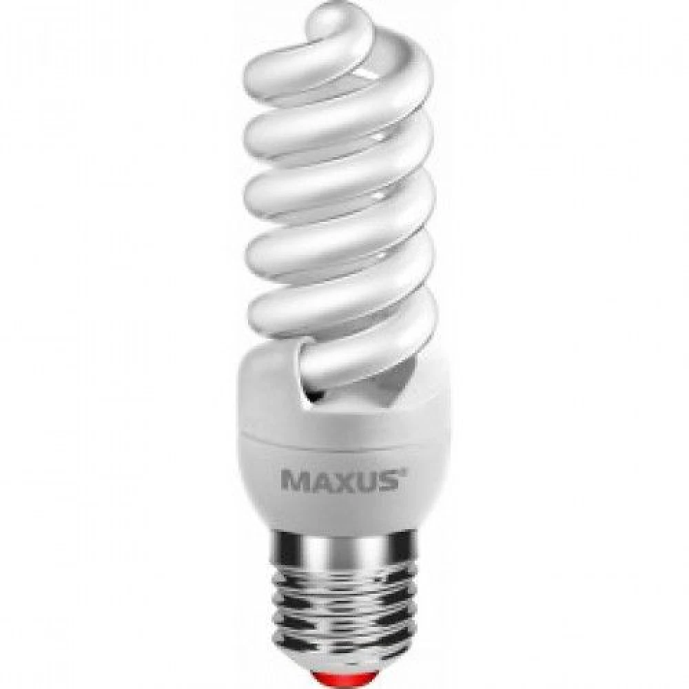 Лампа энергосберегающая  13Вт  220В Е27 2700K 'Maxus' Slim full spiral 1-ESL-223-1 (гарантия три год