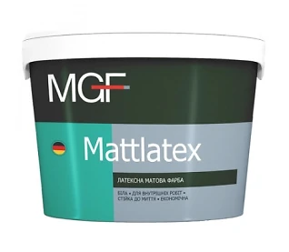 Фарба водно-дисперсійна MGF Маttlatex М100 3,5кг