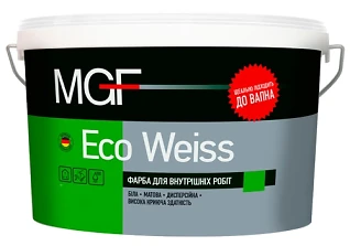Фарба водно-дисперсійна МGF M1 Eco Weiss 3,5кг