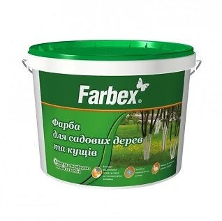 Краска садовая для деревьев и кустарников Farbex 20 кг