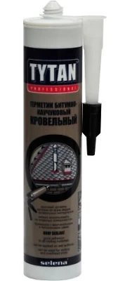 Герметик кровельный битумно-каучуковый (черн.) Tytan 310мл